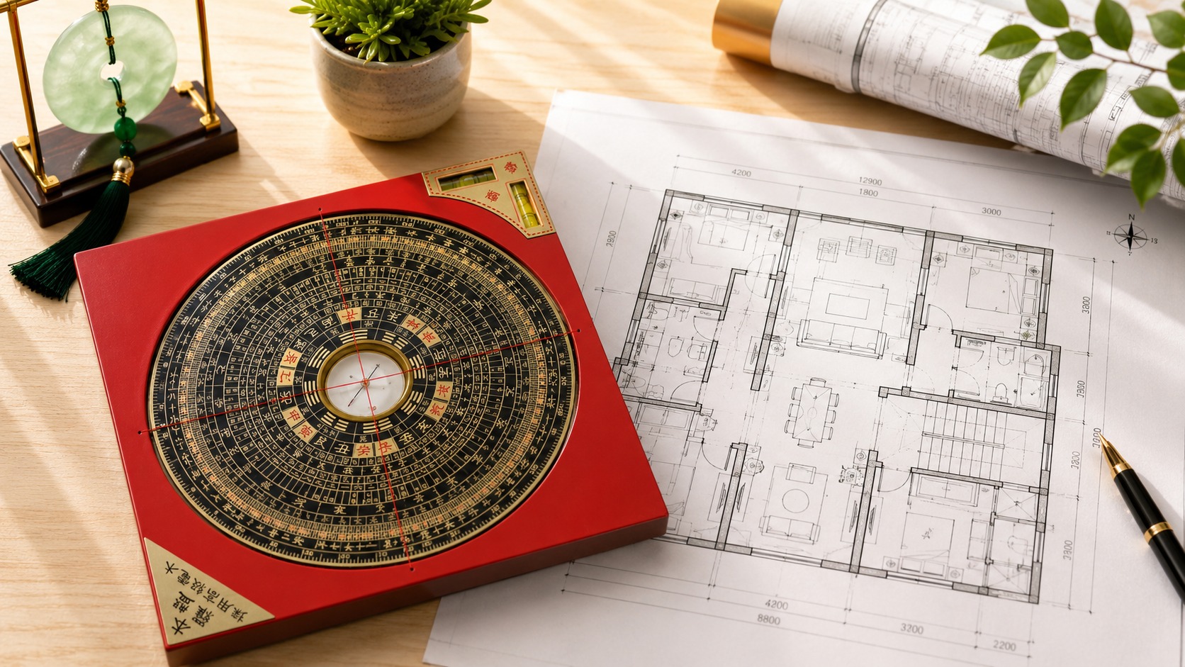 Office and residential Fung Shui planning